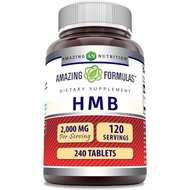 Formula Ajaib HMB: Setiap tablet mengandungi 2000 miligram. |           Bukan-GMO |           Bebas 
