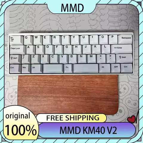 MMD KM40 V2 Mechanical Keyboard Tri-mode 2.4G Bluetooth CNC Aluminum Alloy O-ring Gasket Design RGB 
