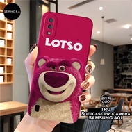 HP Latest Samsung Galaxy A01 Case - Lotso Fashion Case - Samsung Galaxy A01 Softcase - Pro Camera Ca