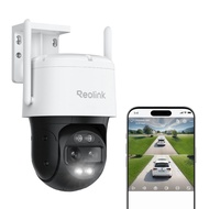 REOLINK TrackMix WiFi กล้องเลนส์คู่ 4K 8MP | ซูม 6 เท่า | หมุน 360° ติดตามอัตโนมัติ | ภาพสี