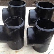 TEE LAS BESI SCH40 UKURAN 1/2"/DN15/TEE LAS CARBON STEEL DN15