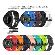 22mm Sport Watch Strap For Garmin Fenix 5 5 plus Wrist Strap 6 6 Pro Forerunner 935 945 Silicone Band Bracelet