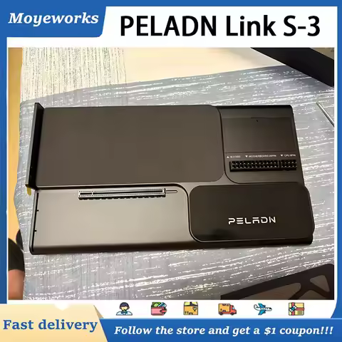 2025 new products PELADN Link S-3 Graphics Dock Dual Thunderbolt 5 for RX 580/RX 6600/RX 7600/RTX 40