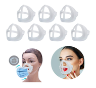 Ready stock face Mask Inner Support Frame Homemade Cloth Mask Cool Silicone Bracket More Space for Comfortable Breathing Washable Reusable