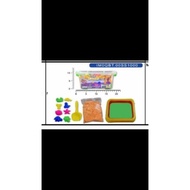 1kg sand toy set balloon pool kinetic mold sand kids toy