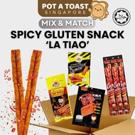 MIX & MATCH Spicy Gluten Snack La Tiao HALAL 1 PACK