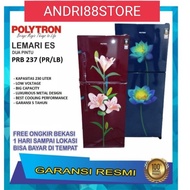 KULKAS POLYTRON 2 PINTU TANPA BUNGA ES PRB 237