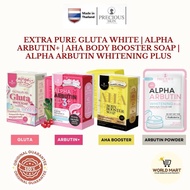 PRECIOUS SKIN Sabun Extra Pure Gluta/Arbutin+/AHA/Bubuk Arbutin