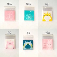 PART3 COOKIES BAG PLASTIC FOOD SIZE 7X7 CM CUTE COOKIES SNACK CAKE BAGS