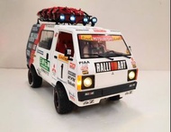 自己改裝全球只有一部頑皮龍1/10 D42貨VAN改裝三菱MITSUBISHI RALLIART L300 越野遙控車 請看清楚内文