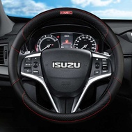 คุณภาพสูงรุ่น Isuzu Dmax Mux Trooper ELF NQR 75 Forward Rodeo KB Bighorn Axiom หนังพวงมาลัยรถ Autola