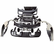 For Porsche 718 Boxster upgrade GT4RS style dry carbon body kit Front bumper Rear diffuser Fender si