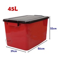 30L / 45L Storage Box Toys Storage Office Storage Home Container (Random Colour)