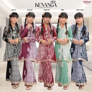 [Raya 2024]Kebaya Kenanga Kids, Baju Raya 2024 Viral, Baju Batik