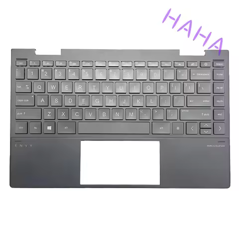 H+NEW For HP ENVY 13 X360 13-AY TPN-C147 Palmrest w/Backlit Keyboard L94518-001 Brown