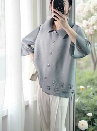 PleatByNisa A992 เสื้ออัดพลีทผ้าพรีเมียม เนื้อผ้าคุณภาพ Polyester100%