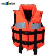 เสื้อชูชีพเด็ก Blue runner Life Jacket 40N คอปก มาตรฐานกรมเจ้าท่า ผ้าไนล่อนอ๊อกฟอร์ด 420D พร้อมนกหวี