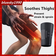 Anti Slip Thigh Hamstring Compression Sleeve for Quad Pain Relief Recovery Thigh Support Protector M