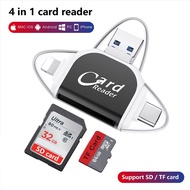 【CW】 TF/Micro SD Card Memory Cards Reader For Apple iPhone 13 12 11 Pro X XS Max 8 7 6 6s Plus SE IOS13 OTG 8 Pin To USB Adapter