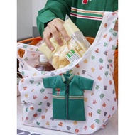 Japanese Magazine Appendix 711 Oden Rice Ball Folding Shopping Bag Tooling Uniform Eco-Friendly Bag 