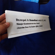 ACRYLIC SIGNAGE_ACRYLIC NAMEBOARD_ACRYLIC NAME_STICK NAME ON THE WALL_CUSTOM NAME