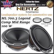 Hertz ML 700.3 LEGEND Mid-Range Speaker Car Audio