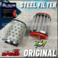 ESR OIL FILTER STAINLEES STEEL/ Yamaha Oil Filter Y15 Y16 LC135 SRL115Fi FZ150/ ESR Oil Filter Stain