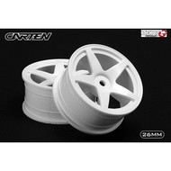 CARTEN 1/10 Rc Car Touring Rally Onroad Rims 5 Spoke 26mm Offset 0 （4Pcs）NHA451 NHA479 NHA480 HSP Rl