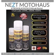 JETRON BLACKGOLD Minyak Rantai  Chain Lube 150ML, 240ML 500ML