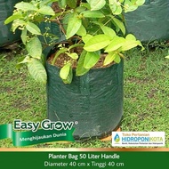 EASY GROW - PLANTER BAG 50 LITER - size 40 x 40 cm - planterbag easy grow - merk EASY GROW ASLI