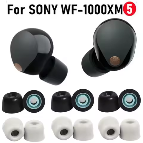 1-3Pairs Replacement Memory Foam Ear Tips Cushion Earbuds For Sony WF-1000XM6 WF-1000XM5 XM4/3 Earti