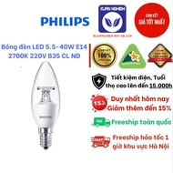LED bulb 5.5-40W E14 220V B35 CL ND