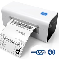 เครื่องพิมพ์สติ๊กเกอร์ DRPDA เครื่องพิมพ์ใบปะหน้า บาโค้ด Bluetooth Thermal Label Printer เครื่องปริ้นใบปะหน้าพัสดุ ไม่ใช้หมึก