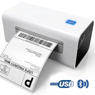 เครื่องพิมพ์สติ๊กเกอร์ DRPDA เครื่องพิมพ์ใบปะหน้า บาโค้ด Bluetooth Thermal Label Printer เครื่องปริ้