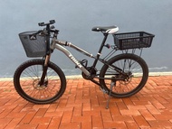 24寸 TRINx千里幸24速碟剎變速單車。適合一家大細，送餐亦何）