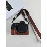 Suitable for Nikon Z5 Second Generation Protective Case Z62 Camera Bag Z5Z63Z7 Camera Leather Case z