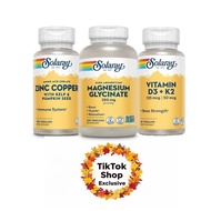 Winter Wellness Bundle (3 Pack includes: Magnesium Glycinate + Vitamin D3/K2 + Zinc Copper) Healthca