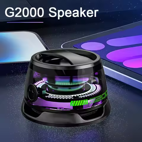 G200 Magnetic Portable Bluetooth Speaker altavoz G200 Mini Sound Box RGB Bluetooth 5.3 Speaker 7 Hou