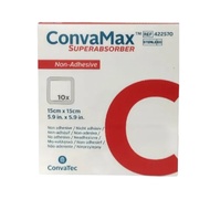 Convamax Supabs Non-Adhesive 15 X 15cm 10s - Convamax Superabsorber Dressing