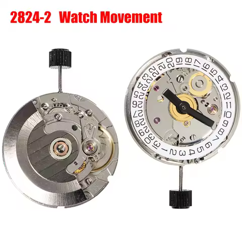DIY 25 Jewels PT5000 Automatic Movement High Accuracy Mechanical Movement with Datewheel for Seagull