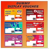 Dummy voucher - Display voucher - Counter display - Counter display - Display voucher - Voucher disp