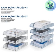 Desktop document tray, office supplies, neat school supplies, multi-purpose A4 storage rack 5683