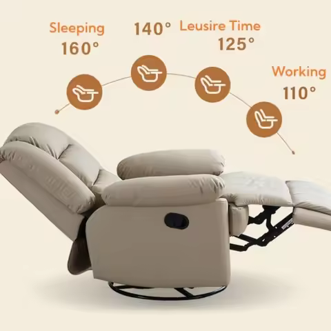 Modern Multifunctional Recliner Sofa Message Electric Sofa Chair Smart Sofa for Living Room Lounge B