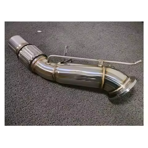 Electric Exhaust DownPipe CNC Machined 2021 BMW G20/G28 325i/Li/330i B48 2.0T Kit 304 Stainless Stee