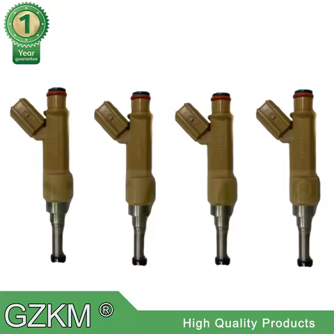 Set 4PCS FOR TOYOTA PRIUS PLUS 1.8L FUEL INJECTOR 2ZR-FXE 23250-37010 23250-39146 NEW
