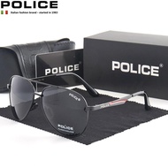 POLICE Driving Sunglasses Men Women Polarized Glasses Chameleon Discoloration SunGlasses Luxury Brand for Men UV400 Eyewear
