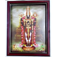 Tirupathi Digital Photo Frame A3 Size With Frame Balaji / Venkatesha Photo Frame