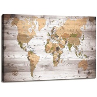 World Map Canvas Print...