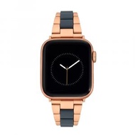 ANNE KLEIN - AK WK1030BLRG42 塑膠鏈環錶帶適用於 Apple Watch® (玫瑰金/藍色) (42/44/45/Ultra/Ultra 2)