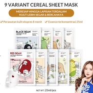 Bioaqua Face Mask Cereal Sheet Mask &amp; Fruit Seed Face Mask 25ml Face Mask Glowing SHEETMASK